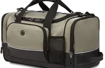 SwissGear Apex Duffle Bag – Pewter Dobby for $19.99