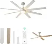 TCL 72″ Dual Sided Blade Ceiling Fan with 3-CCT Light for $109.19