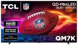 TCL 98-Inch QM7K Series QD-Mini LED 4K UHD Smart TV for $1998