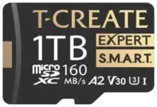 TEAMGROUP 1TB T-Create Expert A2 V30 microSDXC Card with Adapter for $90