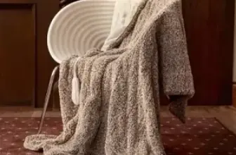 Templewet 50″ x 60″ Heated Blanket Electric Throw for $13