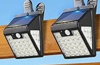 2-Pack Thumok Clip-On Motion Sensor Outdoor Lights for $13.77