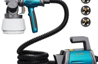 Tilswall Electric Paint Sprayer Gun with 4 Nozzles for $44.99