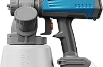 Tilswall 90000 RPM HVLP Paint Sprayer with 20V Battery for $39.99
