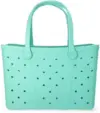Time and Tru Women’s Waterproof EVA Beach Tote Bag for $14.91