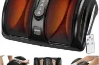 Tisscare FeetFlo C1 Shiatsu Leg & Foot Massager with Heat for $40