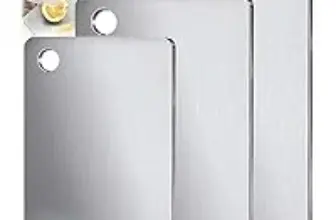 100% Pure Titanium Cutting Board Set of 3 for $9.49