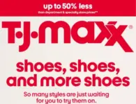 Shoe Sale at TJ Maxx – Free Shipping Available