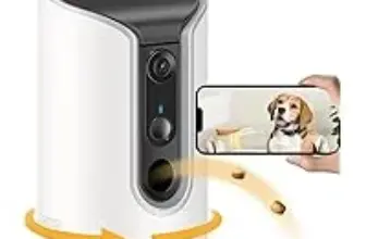 Tkenpro 2K Pet Camera Treat Dispenser Now $44.99