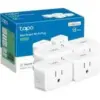 TP-Link Tapo 15A Mini Smart Wi-Fi Plug 4-Pack for $22.99