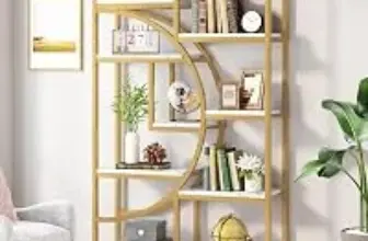 Tribesigns Industrial 5-Tier Etagere Bookcase for $109.99