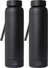 TYLT 24oz Power Bottle 2.0 with Wireless Charging Power Bank – 2-Pack for $19.99