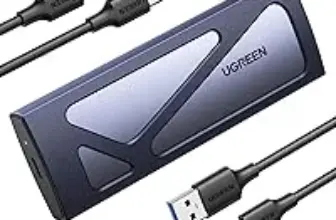 UGREEN Tool-Free USB-C NVMe SSD Enclosure for $15.97