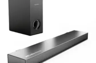 Ultimea Nova S50 2.1CH Dolby Atmos Bluetooth Sound Bar Speaker for $99.00