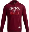 Under Armour Men’s Project Rock Red One E.l.f. Hoodie for $11