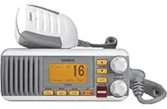 Uniden UM385 25 Watt Waterproof Fixed Mount Marine VHF Radio for $107.99