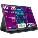 Uperfect 16″ 2K Portable Gaming Monitor with HDR and 120Hz for $118.99