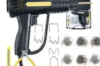 Upgrade Plastic Welder Soldering Hot Stapler 1200 Nails for $16.19