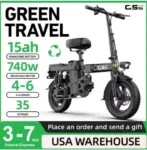 Uplee GS5 740W 48V 10Ah Folding Electric Bike – Now $170