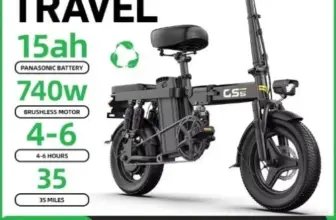 Uplee GS5 740W 48V 10Ah Folding Electric Bike – Now $170