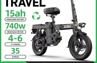 UPlee GS5 48V 15AH Folding Electric Bike Now $171.12