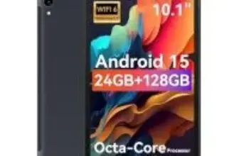 URAO 10.1″ Android 15 Tablet with Octa-core Processor for $59.99