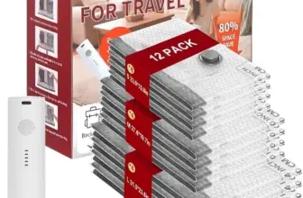 Vacuum Storage Bags 15 Pack with Electric Pump for $23.49