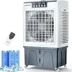 VAGKRI 2100CFM Swamp Air Cooler with Remote Control for $119.99