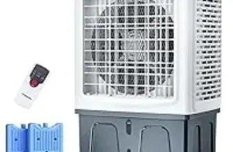 VAGKRI 2100CFM Swamp Air Cooler with Remote Control for $119.99