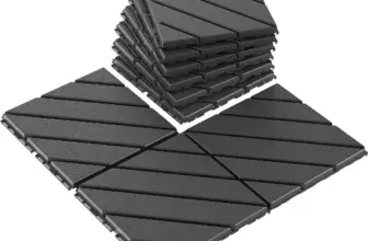 VANCASTLE 9 Pack Interlocking Deck Tiles for $11.39