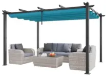 Vevor 10’x13′ Outdoor Retractable Pergola with Canopy for $189.99