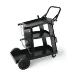 Vevor 3-Tier Heavy Duty Welding Cart with 360-Degree Swivel Wheels for $48.44