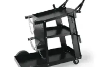 Vevor 3-Tier Heavy Duty Welding Cart with 360-Degree Swivel Wheels for $48.44