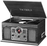 Victrola Quincy 6-in-1 Bluetooth Record Player & Multimedia Center for $59.99
