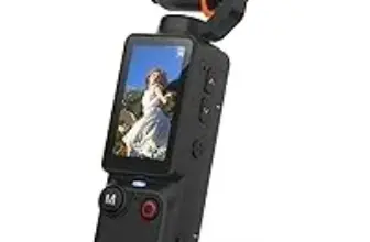 W & O Pocket Q7 Vlogging Camera with 180° Rotating Lens for $30.39