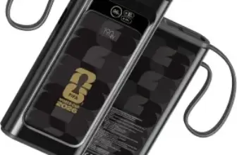 Wagon International 20000mAh 140W Portable Power Bank with Built-In Cable for $40