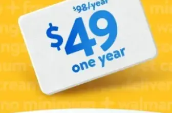 Walmart+ Annual Membership with Paramount+ for $49