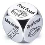 Wareon Stainless Steel Food Decision Dice for $3.99, Save 50%