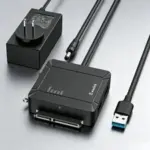 Wavlink USB 3.0 to SATA Adapter Cable for 2.5″ and 3.5″ SSD/HDD – $17.99