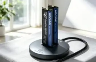 Wavlink USB 3.0 to SATA Dual-Bay Dock for M.2 NVMe SSD – $28.99
