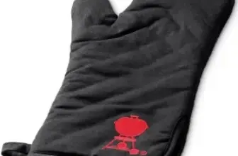 Weber Black Cotton Barbecue Mitt Now Only $7.98