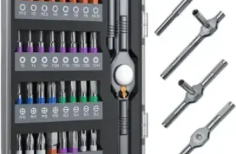Wesdut 32-in-1 T-Handle Magnetic Ratchet Screwdriver Set for $11