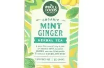 Whole Foods Market Organic Mint Ginger Herbal Tea (20-Count) for $2.33