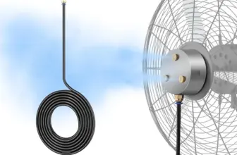 Windigaga Magnetic Misting Fan Attachment for Outdoor Cooling – $10.99