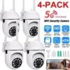 4-Pack Wireless 5G WiFi Security Camera System with Night Vision for $49.28