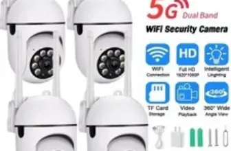 4-Pack Wireless 5G WiFi Security Camera System with Night Vision for $49.28