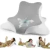 Wogahev Ergonomic Memory Foam Reading Pillow for $27.99