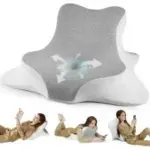 Wogahev Ergonomic Memory Foam Reading Pillow for $27.99
