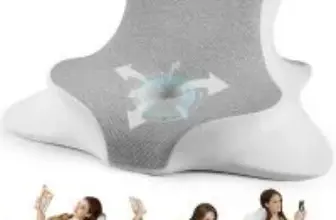 Wogahev Ergonomic Memory Foam Reading Pillow for $27.99