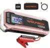 Wolfbox 4000A 12V Car Battery Jumper Starter with 65W Quick Charger for $59.99